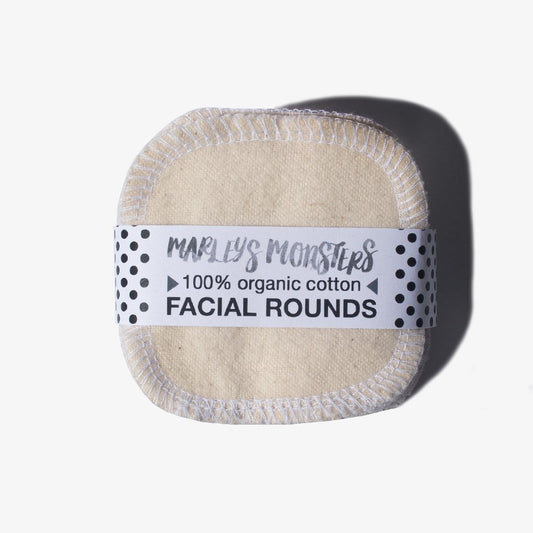 Marley's Monsters Cotton Facial Rounds