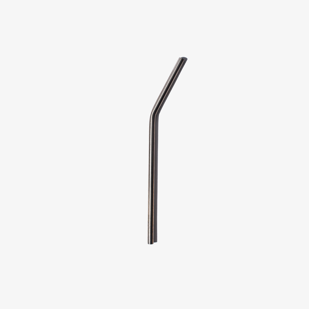 Onyx Stainless Steel Straw