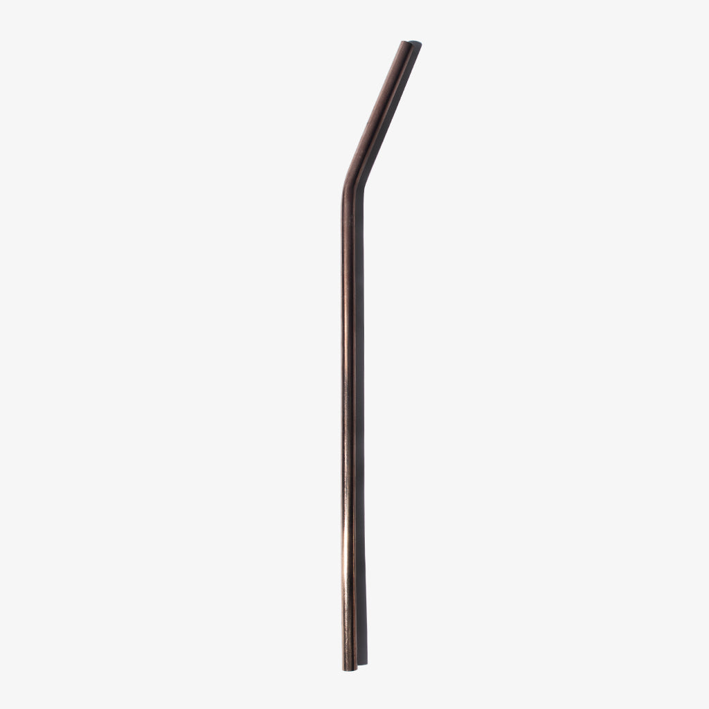 Onyx Stainless Steel Straw