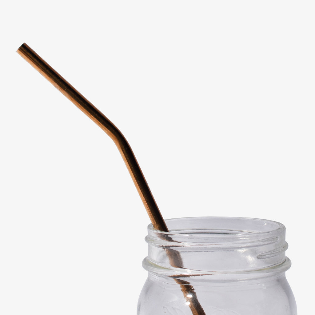 Onyx Stainless Steel Straw