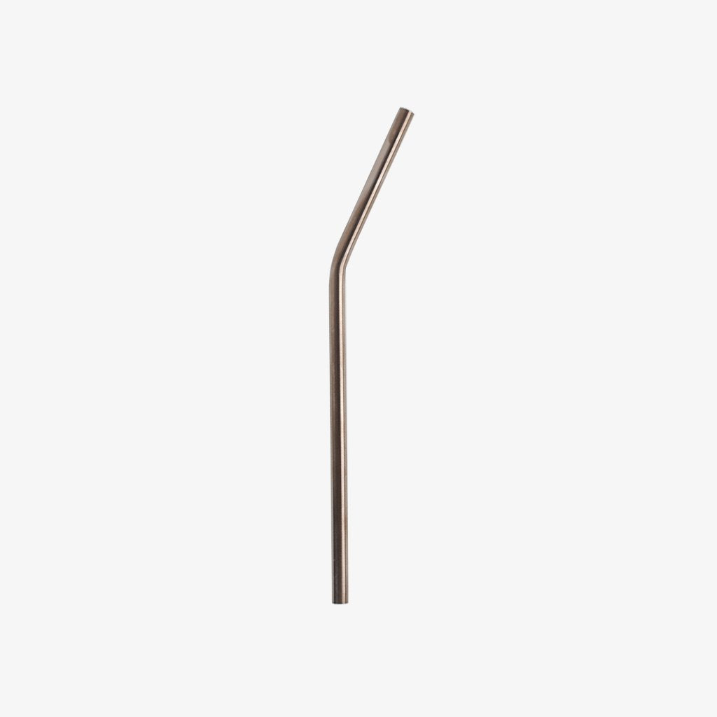 Onyx Stainless Steel Straw