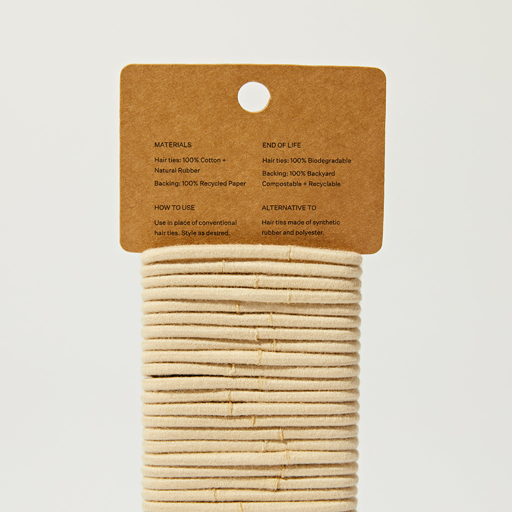 Package Free Package Free Biodegradable Hair Ties Pack