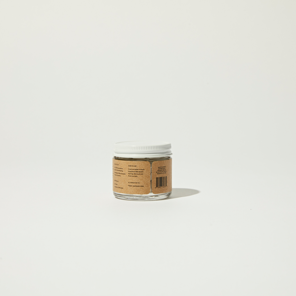 Package Free Toothpaste Tablets