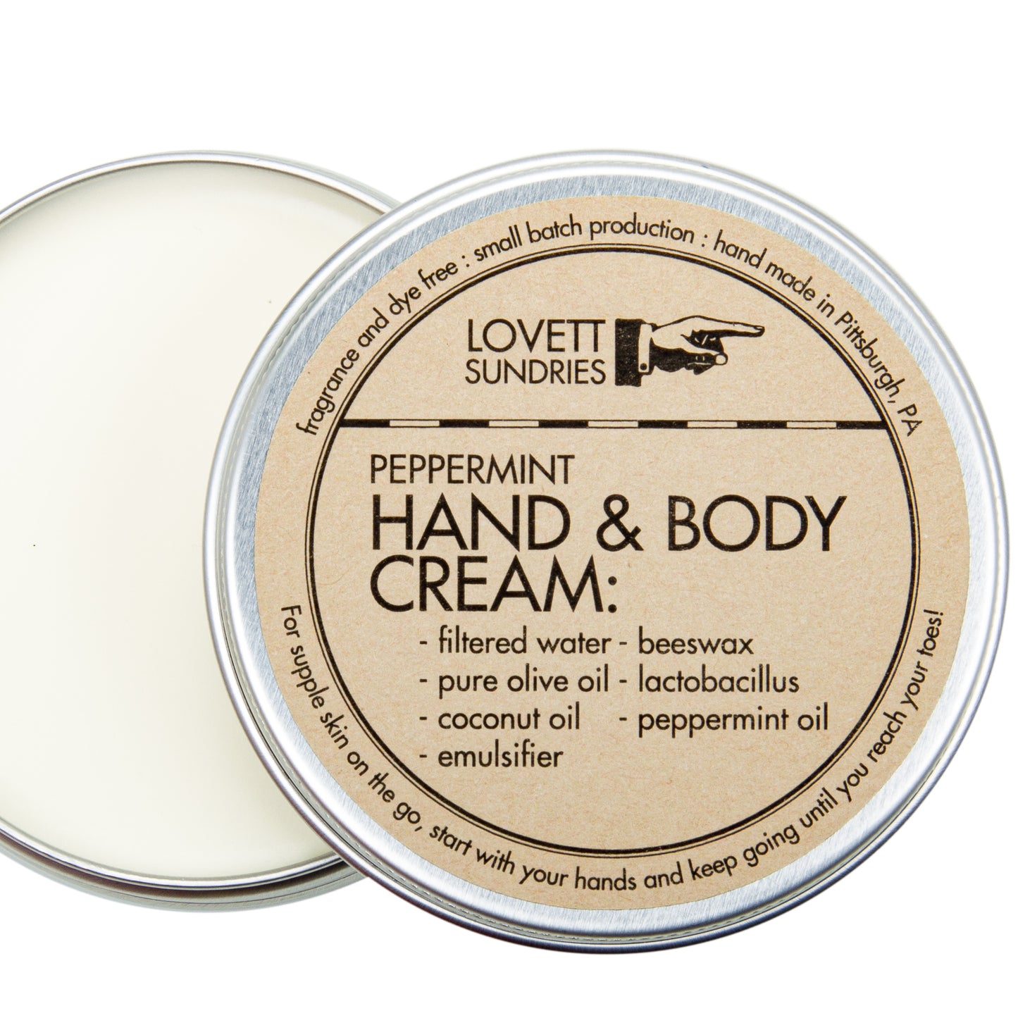 Lovett Sundries Hand & Body Cream