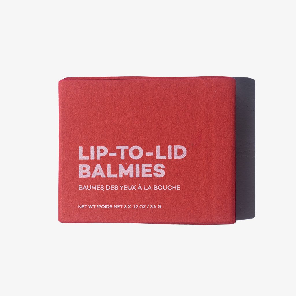 Axiology Vegan Lip to Lid Balmies - Set of 3