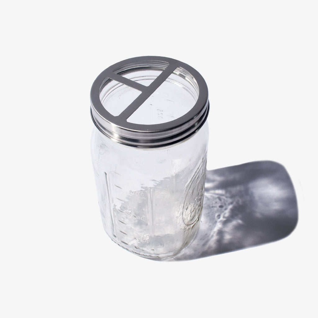 EcoJarz, Inc. Mason Jar Toothbrush Holder