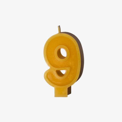 Goldrick Beeswax Birthday Number Candles