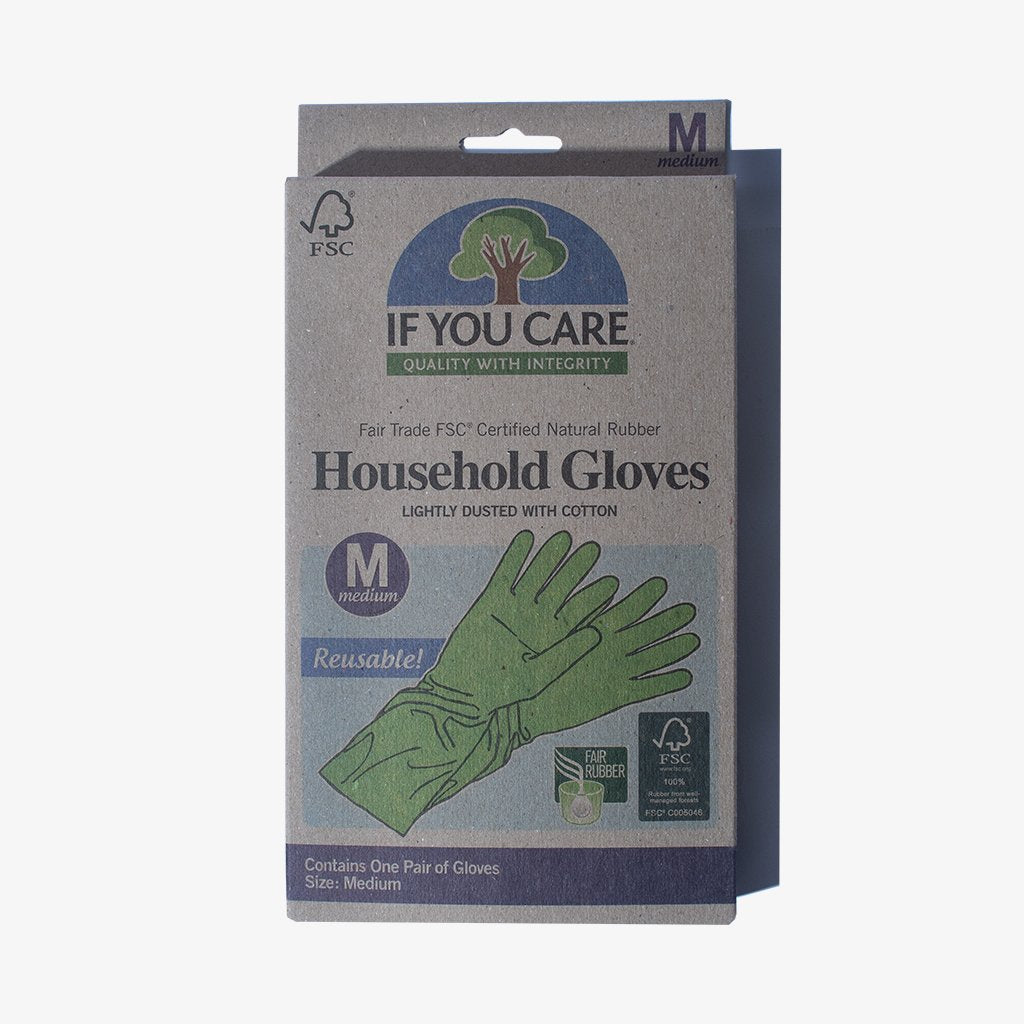 If You Care Fair Trade Latex Household Gloves