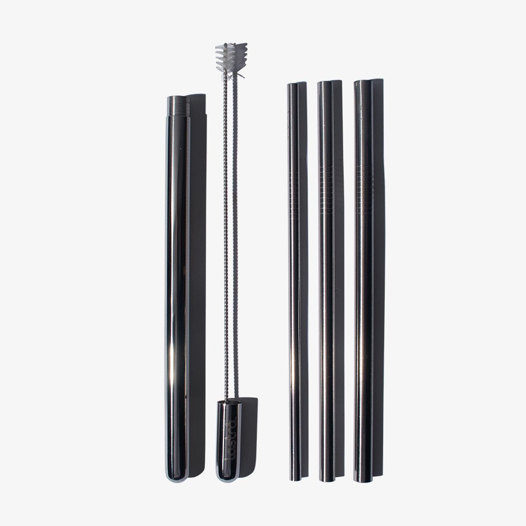 Lastra Metallic Nesting Straws