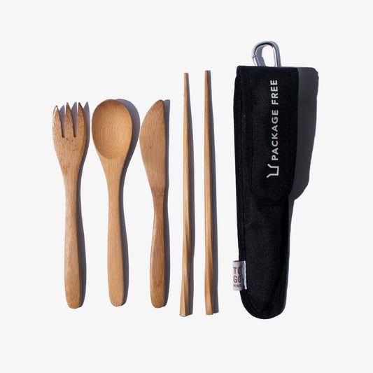 To-Go Ware Reusable Bamboo Cutlery Set