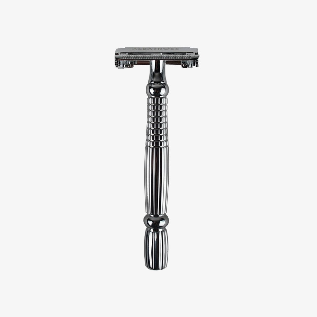 Albatross Shaves Premium Safety Razor - Butterfly - Long Handle