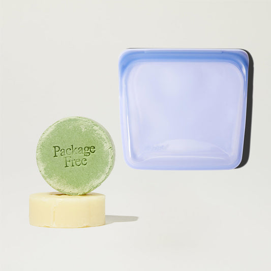 Lavender Shampoo and Conditioner with Stasher Bag