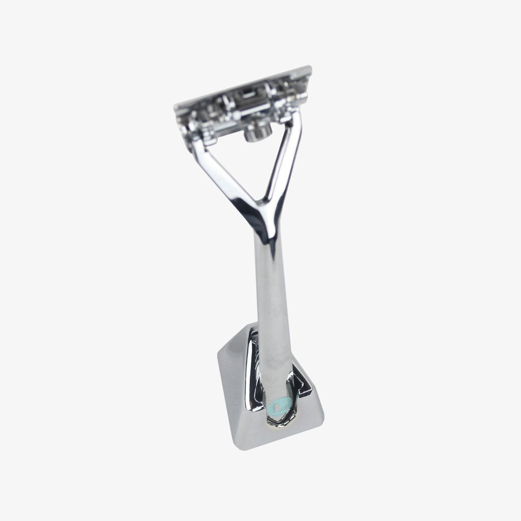 Leaf Shave Co. Sustainable Stainless Steel Razor Stand – Package Free