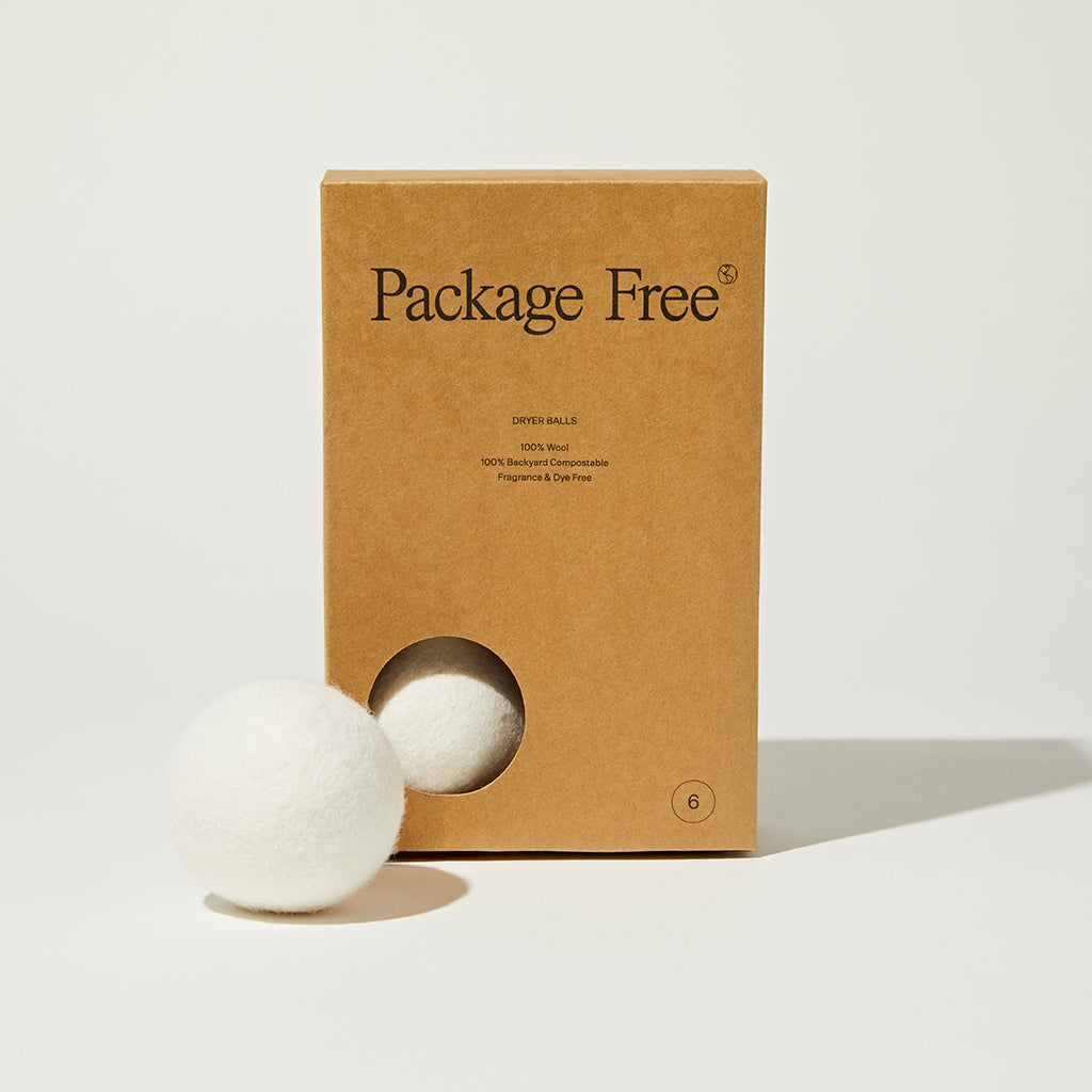 Package Free Laundry Essentials with Dryer Balls