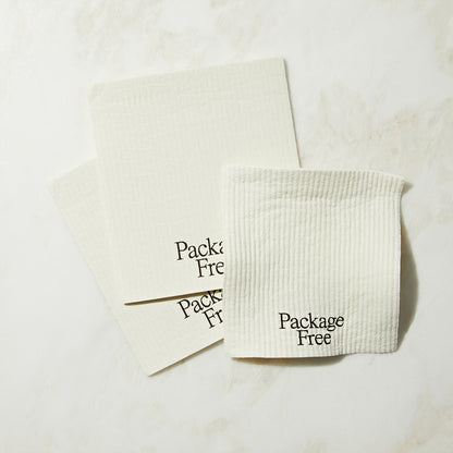 Package Free Package Free Reusable Swedish Dishcloth