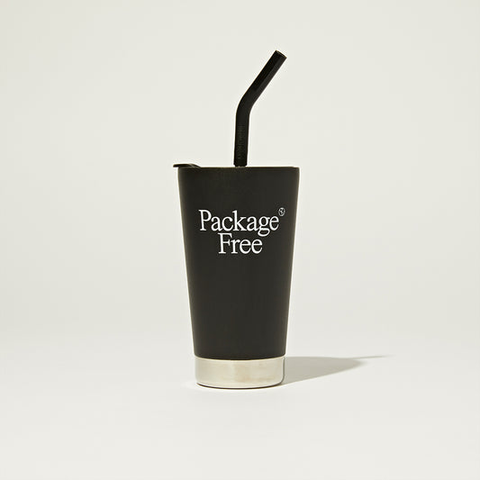 Package Free Tumbler with Straw