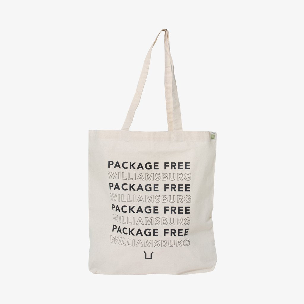 Package Free Double Sided Shop Tote