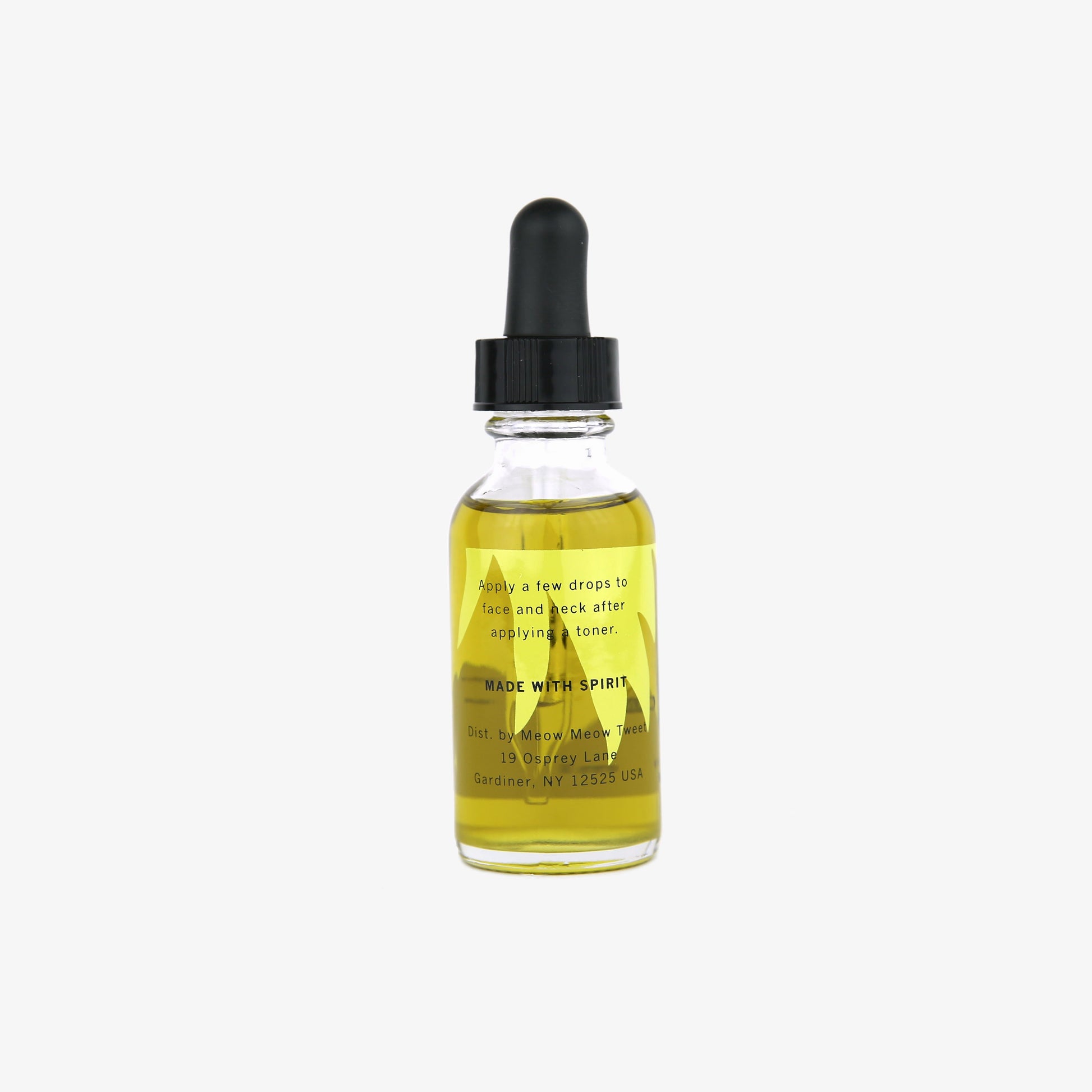 Meow Meow Tweet Juniper Carrot Seed Face Oil